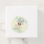 wir können frühzeitig abwarten, Babydusche Geschenkanhänger (Beispiel)