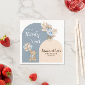 Wir können frühzeitig abwarten Babydusche Papier N Serviette (Beispiel)