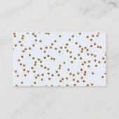 Wir können frühzeitig abwarten Babydusche Windelwa Begleitkarte (Rückseite)