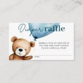 Wir können frühzeitig abwarten Babydusche Windelwa Begleitkarte (Vorderseite)