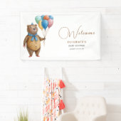 Wir können frühzeitig abwarten Bärenballon Babydus Banner (Insitu)