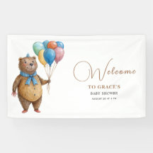 Wir können frühzeitig abwarten Bärenballon Babydus