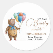 Wir können frühzeitig abwarten Bärenballon Babydus