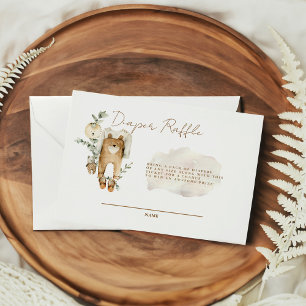 Wir können frühzeitig abwarten, bis Boho Diaper-Um Begleitkarte