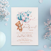 Wir können frühzeitig abwarten, bis das Geschlecht Einladung