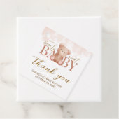 Wir können frühzeitig abwarten, bis die Babydusche Geschenkanhänger (Beispiel)