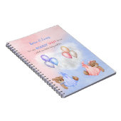 Wir können frühzeitig abwarten, bis die Gender Bär Notizblock (Rechte Seite)