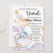 Wir können frühzeitig abwarten, bis Junge eine vir Einladung (Vorderseite)