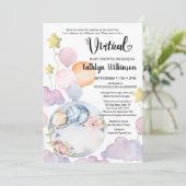 Wir können frühzeitig abwarten, bis Junge eine vir Einladung (Stehend Vorderseite)