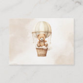 Wir können frühzeitig abwarten BLANK Gender Neutra Begleitkarte (Rückseite)