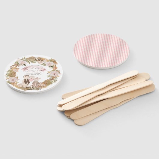 Wir können frühzeitig abwarten Boho Bear Family Ba Fächer (Non-assembled)