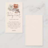 Wir können frühzeitig abwarten Boho Chic Book für  Begleitkarte (Vorne/Hinten)