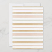 Wir können frühzeitig abwarten Boho Teddy Bear Bab Einladung (Rückseite)