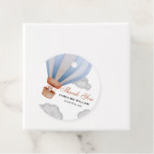 wir können frühzeitig abwarten Boy cub Babydusche Geschenkanhänger (Beispiel)