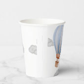 wir können frühzeitig abwarten Boy cub Babydusche Pappbecher (Rechts)