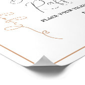 Wir können frühzeitig abwarten, Brown Balloon Wind Poster (Ecke)