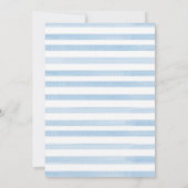 Wir können frühzeitig abwarten Junge Mädchen Twin Einladung (Rückseite)