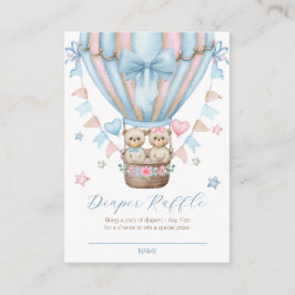 Wir können frühzeitig abwarten Junge Mädchen Twins Begleitkarte