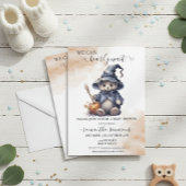 Wir können frühzeitig abwarten Kinderdusche Hallow Einladung