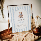 Wir können frühzeitig abwarten Kinderdusche Schnul Poster