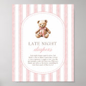 Wir können frühzeitig abwarten Nachttaucher Spielz Poster (Vorne)