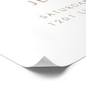 Wir können frühzeitig abwarten - Pink Floral Girls Poster (Ecke)