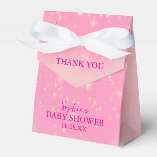 Wir können frühzeitig abwarten, wie ein Pink Hydra Geschenkschachtel (Vorderseite)