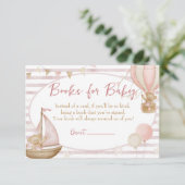 Wir können frühzeitig auf Babykarten warten Begleitkarte (Stehend Vorderseite)