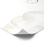 Wir können frühzeitig auf Blue Boy Begrüßungsdusch Poster (Ecke)