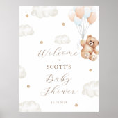 Wir können frühzeitig auf Blue Boy Begrüßungsdusch Poster (Vorne)