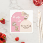 Wir können frühzeitig auf das Baby-Duschpapier Nap Serviette (Beispiel)