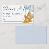 Wir können frühzeitig auf das Blue Baby Dusche Win Begleitkarte (Vorne/Hinten)