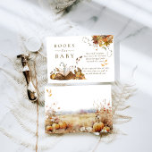 Wir können frühzeitig auf das Herbstwald Babydusch Begleitkarte