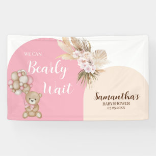 Wir können frühzeitig auf das Mädchen-Duschbanner  Banner