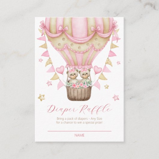 Wir können frühzeitig auf das zweifache Mädchen-Wi Begleitkarte (Vorderseite)