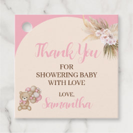 Wir können frühzeitig auf den Baby Duschvorzugstag Geschenkanhänger