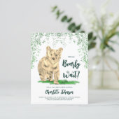 Wir können frühzeitig auf den Waldbärenkugel warte (Stehend Vorderseite)