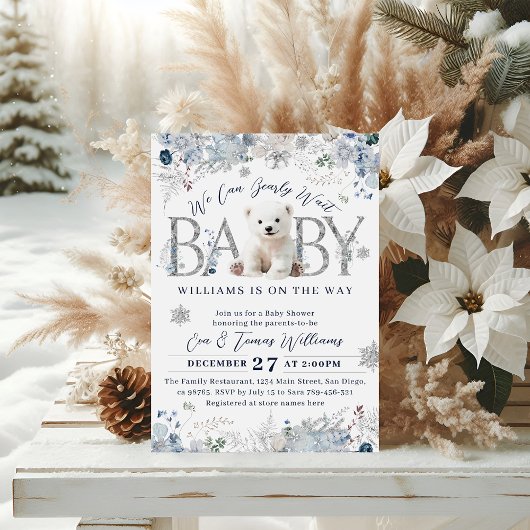 Wir können frühzeitig auf die Baby-Babydusche wart Einladung