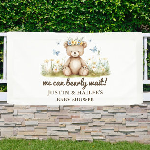 Wir können frühzeitig auf die Babydusche der Wildb Banner