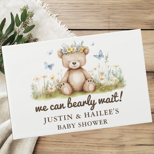 Wir können frühzeitig auf die Babydusche der Wildb Gästebuch