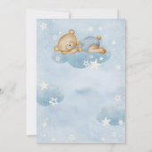 Wir können frühzeitig auf die Einladung der Babydu (Rückseite)