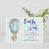 Wir können frühzeitig auf die Einladung der Babydu (Stehend Vorderseite)