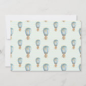 Wir können frühzeitig auf die Einladung der Babydu (Rückseite)