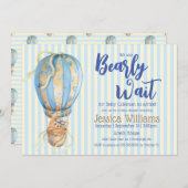 Wir können frühzeitig auf die Einladung der Babydu (Vorne/Hinten)