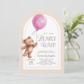 Wir können frühzeitig auf die Einladung der Mädche (Stehend Vorderseite)