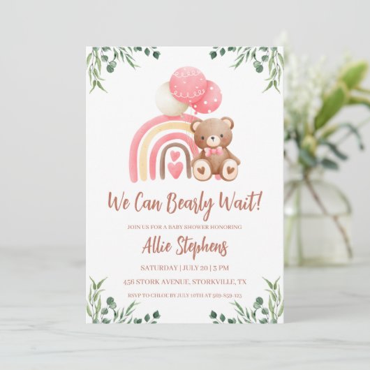 Wir können frühzeitig auf die Einladung der Mädche (Stehend Vorderseite)