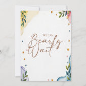 Wir können frühzeitig auf die Einladung des Blue B (Rückseite)