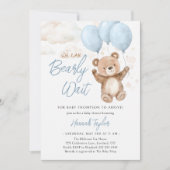 Wir können frühzeitig auf die Einladung des Blue B (Vorderseite)