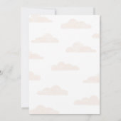 Wir können frühzeitig auf die Einladung des Blue B (Rückseite)