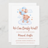 Wir können frühzeitig auf die Einladung eines Baby (Vorne/Hinten)